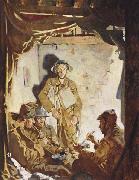 Sir William Orpen Soldiers Resting at the Front china oil painting artist
